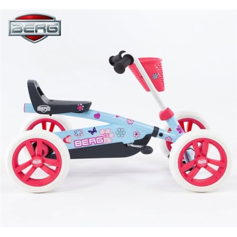 BERG Gokart na Pedały Buzzy Bloom Ciche Koła 2-5 lat do 30 kg BERG Gokart na Pedały Buzzy Bloom Ciche Koła 2-5 lat do 30 kg