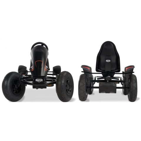BERG Gokart na Pedały XL Black Edition BFR Pompowane Koła od 5/6 lat do 100 kg BERG Gokart na Pedały XL Black Edition BFR Pompowane Koła od 5/6 lat do 100 kg