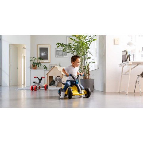 BERG Jeździk na pedały GO² Sparx Yellow Gokart 2w1 BERG Jeździk na pedały GO² Sparx Yellow Gokart 2w1