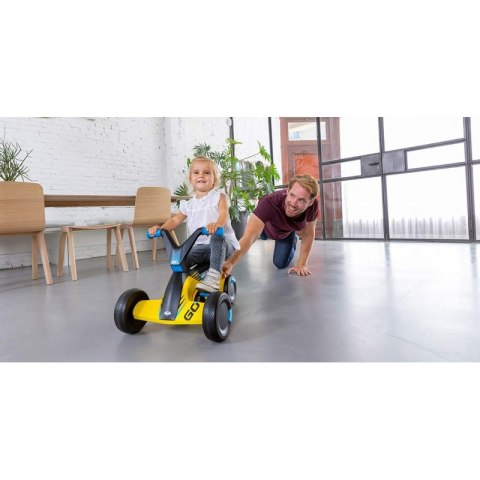 BERG Jeździk na pedały GO² Sparx Yellow Gokart 2w1 BERG Jeździk na pedały GO² Sparx Yellow Gokart 2w1