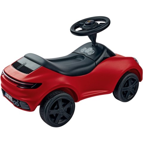 BIG Czerwony Jeździk Porsche 911 Klakson Ciche Koła BIG Czerwony Jeździk Porsche 911 Klakson Ciche Koła