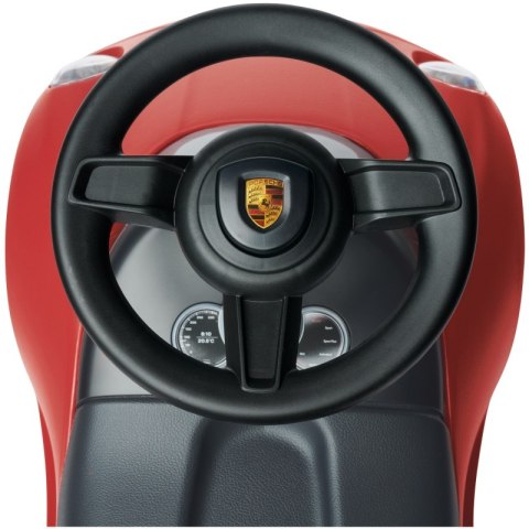 BIG Czerwony Jeździk Porsche 911 Klakson Ciche Koła BIG Czerwony Jeździk Porsche 911 Klakson Ciche Koła