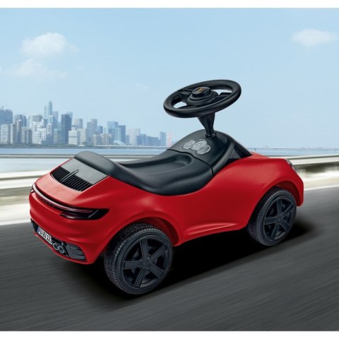 BIG Czerwony Jeździk Porsche 911 Klakson Ciche Koła BIG Czerwony Jeździk Porsche 911 Klakson Ciche Koła