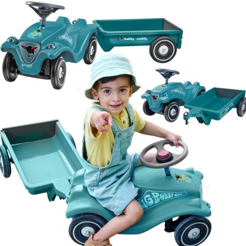 BIG Jeździk Bobby Car Classic Eco 2.0 z Przyczepą BIG Jeździk Bobby Car Classic Eco 2.0 z Przyczepą