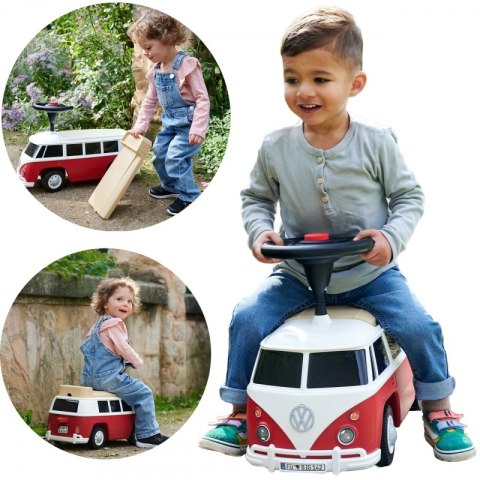 BIG Jeździk Volkswagen Van Samochód Auto dla Dzieci + Dźwięk BIG Jeździk Volkswagen Van Samochód Auto dla Dzieci + Dźwięk