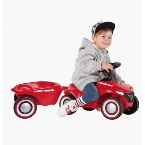 BIG Przyczepka do jeździka Bobby Car Neo czerwona BIG Przyczepka do jeździka Bobby Car Neo czerwona