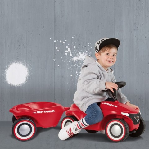 BIG Przyczepka do jeździka Bobby Car Neo czerwona BIG Przyczepka do jeździka Bobby Car Neo czerwona