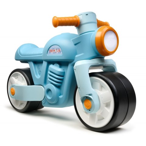 Falk Jeździk Biegowy Ciche Koła Motor Retro Niebieski 1+ Falk Jeździk Biegowy Ciche Koła Motor Retro Niebieski 1+