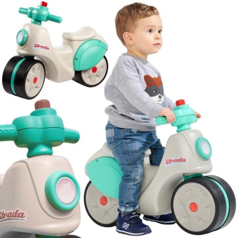 FALK Jeździk Scooter Strada Retro Ciche Opony od 1 Roku FALK Jeździk Scooter Strada Retro Ciche Opony od 1 Roku
