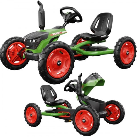 BERG Gokart Na Pedały Buddy FENDT NOWY MODEL Zielony BERG Gokart Na Pedały Buddy FENDT NOWY MODEL Zielony