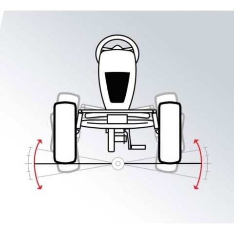 BERG Gokart na Pedały XL X-Plore BFR Pompowane Koła od 5 lat do 100 kg BERG Gokart na Pedały XL X-Plore BFR Pompowane Koła od 5 lat do 100 kg