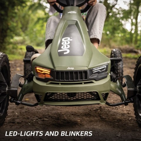 BERG Gokart na Pedały RALLY JEEP® CHEROKEE BFR 4-12 lat do 60 kg BERG Gokart na Pedały RALLY JEEP® CHEROKEE BFR 4-12 lat do 60 kg