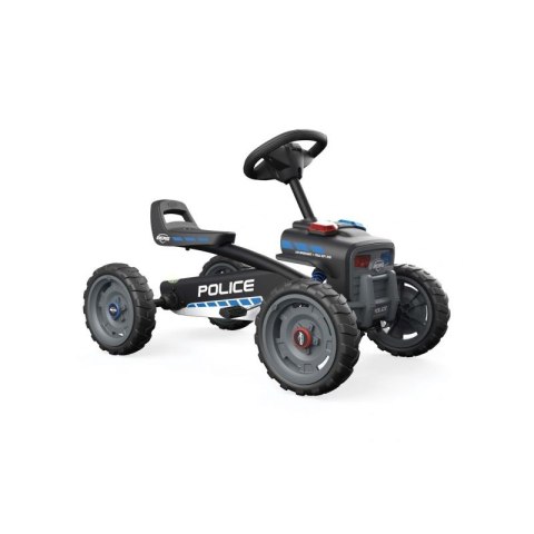 BERG Gokart na pedały Buzzy Police 2-5 lat do 30 kg Dźwięk + Światło BERG Gokart na pedały Buzzy Police 2-5 lat do 30 kg Dźwięk + Światło