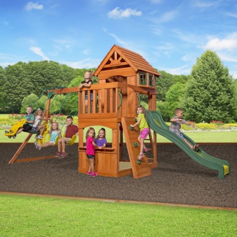 BACKYARD DISCOVERY Ogromny Drewniany Plac Zabaw Atlantic BACKYARD DISCOVERY Ogromny Drewniany Plac Zabaw Atlantic