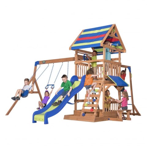 BACKYARD DISCOVERY Ogromny Drewniany Plac zabaw Northbrook BACKYARD DISCOVERY Ogromny Drewniany Plac zabaw Northbrook