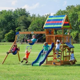 BACKYARD DISCOVERY Ogromny Drewniany Plac zabaw Northbrook