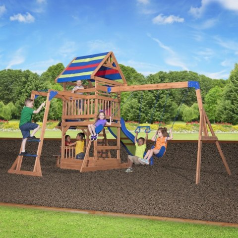 BACKYARD DISCOVERY Ogromny Drewniany Plac zabaw Northbrook BACKYARD DISCOVERY Ogromny Drewniany Plac zabaw Northbrook