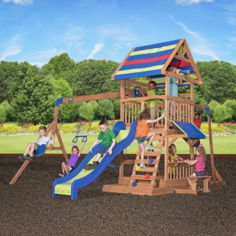 BACKYARD DISCOVERY Ogromny Drewniany Plac zabaw Northbrook BACKYARD DISCOVERY Ogromny Drewniany Plac zabaw Northbrook