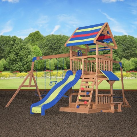 BACKYARD DISCOVERY Ogromny Drewniany Plac zabaw Northbrook BACKYARD DISCOVERY Ogromny Drewniany Plac zabaw Northbrook