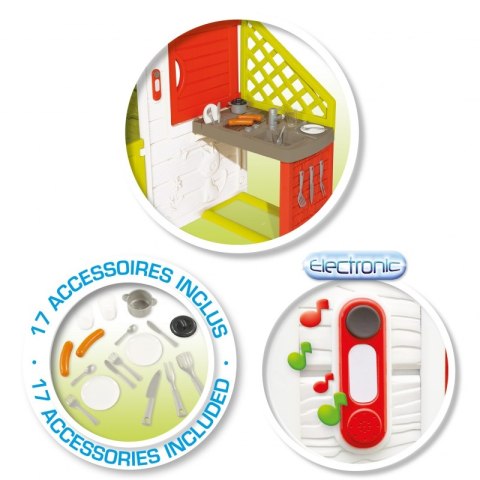 SMOBY Domek Ogrodowy Neo Friends z Kuchnią i Stolikiem SMOBY Domek Ogrodowy Neo Friends z Kuchnią i Stolikiem