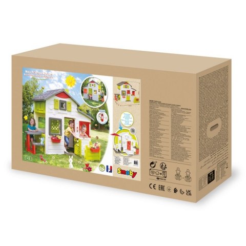 SMOBY Domek Ogrodowy Neo Friends z Ogródkiem i Stolikiem SMOBY Domek Ogrodowy Neo Friends z Ogródkiem i Stolikiem