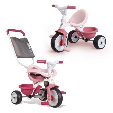 SMOBY Rowerek Trójkołowy Be Move Komfort Różowy SMOBY Rowerek Trójkołowy Be Move Komfort Różowy