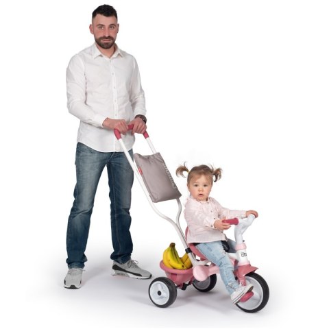 SMOBY Rowerek Trójkołowy Be Move Komfort Różowy SMOBY Rowerek Trójkołowy Be Move Komfort Różowy