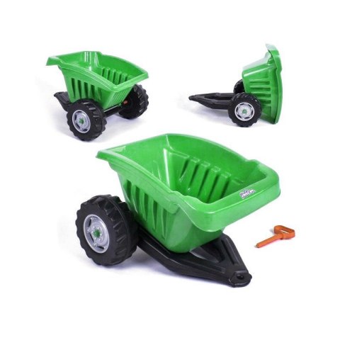 WOOPIE Przyczepka ACTIVE TRAILER Zielona 35 kg WOOPIE Przyczepka ACTIVE TRAILER Zielona 35 kg