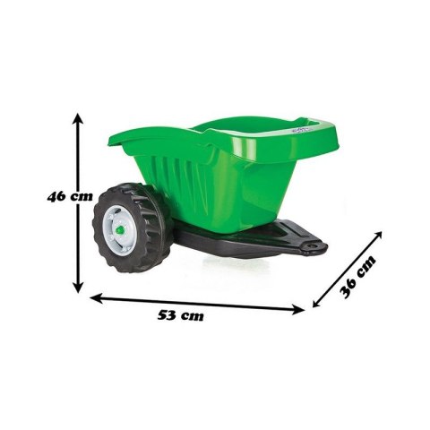 WOOPIE Przyczepka ACTIVE TRAILER Zielona 35 kg WOOPIE Przyczepka ACTIVE TRAILER Zielona 35 kg