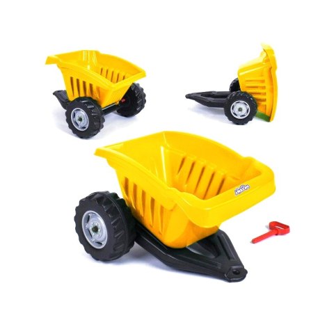 WOOPIE Przyczepka ACTIVE TRAILER Żółta 35 kg WOOPIE Przyczepka ACTIVE TRAILER Żółta 35 kg