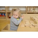 MASTERKIDZ Zabawka Sensoryczna Rozpoznaj Dotykiem Literki Cyfry Kształty Montessori