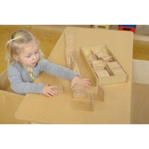 MASTERKIDZ Zabawka Sensoryczna Rozpoznaj Dotykiem Literki Cyfry Kształty Montessori MASTERKIDZ Zabawka Sensoryczna Rozpoznaj Dotykiem Literki Cyfry Kształty Montessori
