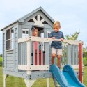 BACKYARD DISCOVERY Domek Drewniany Plac Zabaw ze Zjeżdżalnią i Piaskownicą