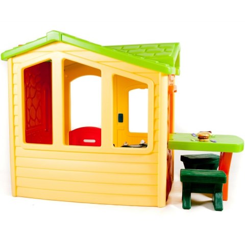 Little Tikes Domek Piknikowy z Patio i magicznym dzwonkiem - naturalny Little Tikes Domek Piknikowy z Patio i magicznym dzwonkiem - naturalny