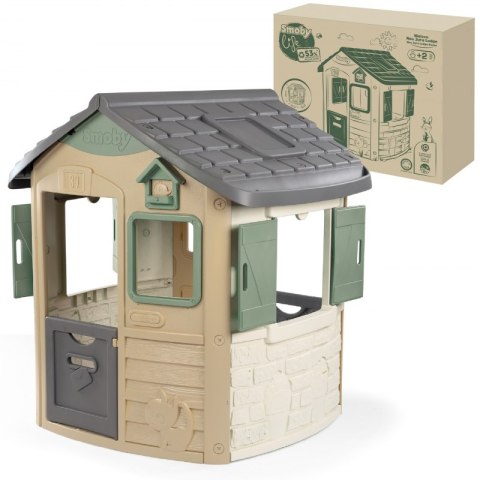 SMOBY Domek Ogrodowy Green Jura z Bioplastiku SMOBY Domek Ogrodowy Green Jura z Bioplastiku