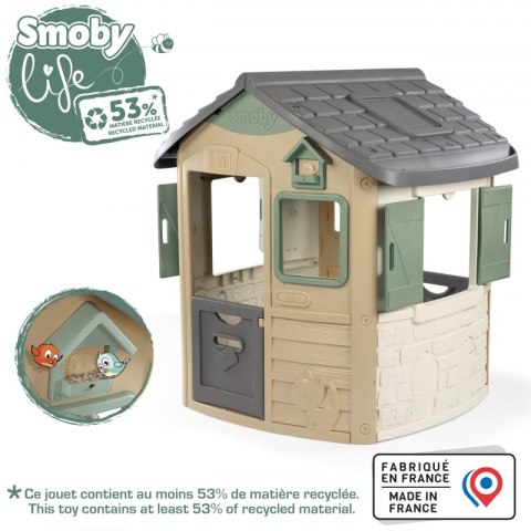 SMOBY Domek Ogrodowy Green Jura z Bioplastiku SMOBY Domek Ogrodowy Green Jura z Bioplastiku
