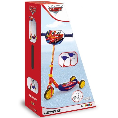 SMOBY Hulajnoga Trójkołowa Auta 3 Cars SMOBY Hulajnoga Trójkołowa Auta 3 Cars
