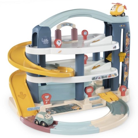 SMOBY Little Maxi Garaż Samochodzik Vroom Planet SMOBY Little Maxi Garaż Samochodzik Vroom Planet