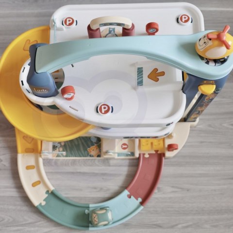 SMOBY Little Maxi Garaż Samochodzik Vroom Planet SMOBY Little Maxi Garaż Samochodzik Vroom Planet