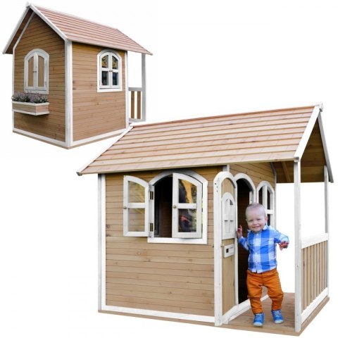 AXI Drewniany Domek z Oknami Alex Playhouse 178 cm AXI Drewniany Domek z Oknami Alex Playhouse 178 cm
