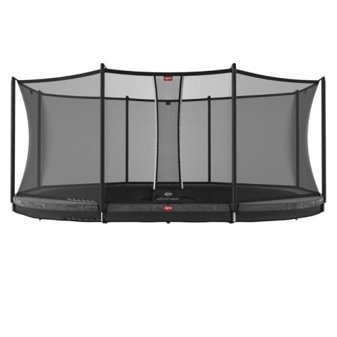 Berg Trampolina z siatką Grand Favorit InGround 520x 345 Szara Berg Trampolina z siatką Grand Favorit InGround 520x 345 Szara