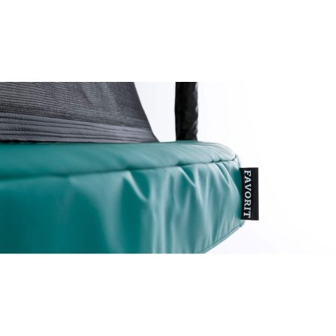 Berg Trampolina z siatką Grand Favorit InGround 520x 345 Szara Berg Trampolina z siatką Grand Favorit InGround 520x 345 Szara