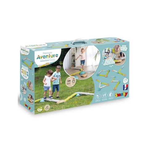 SMOBY Równoważnia Sensoryczna Ścieżka Równowagi Trening Do Ogrodu i Pokoju SMOBY Równoważnia Sensoryczna Ścieżka Równowagi Trening Do Ogrodu i Pokoju