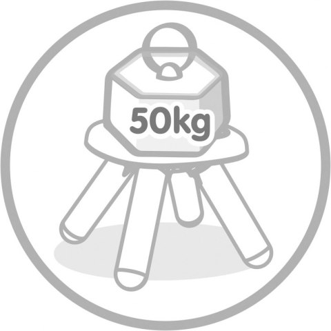 SMOBY Taboret Krzesełko Ogrodowe Do Pokoju Brązowe SMOBY Taboret Krzesełko Ogrodowe Do Pokoju Brązowe