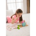 CLASSIC WORLD Kreatywne Drewniane Klocki Przestrzenne 3D Sowa