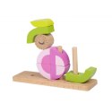 CLASSIC WORLD Kreatywne Drewniane Klocki Przestrzenne 3D Sowa