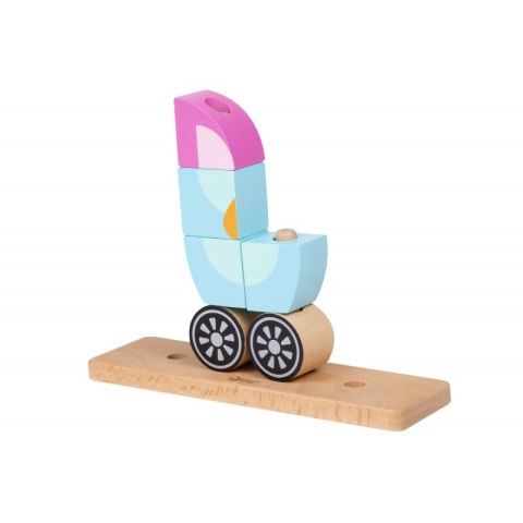 CLASSIC WORLD Kreatywne Drewniane Klocki Przestrzenne 3D Sowa CLASSIC WORLD Kreatywne Drewniane Klocki Przestrzenne 3D Sowa