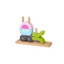 CLASSIC WORLD Kreatywne Drewniane Klocki Przestrzenne 3D Sowa