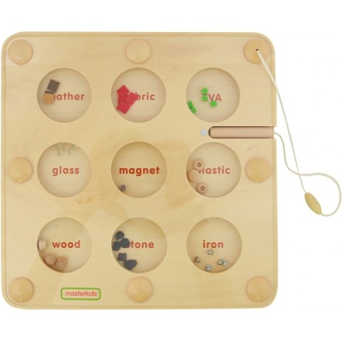 MASTERKIDZ Co Przyciągnie Magnes Edukacyjna Gra Tabliczka Montessori MASTERKIDZ Co Przyciągnie Magnes Edukacyjna Gra Tabliczka Montessori