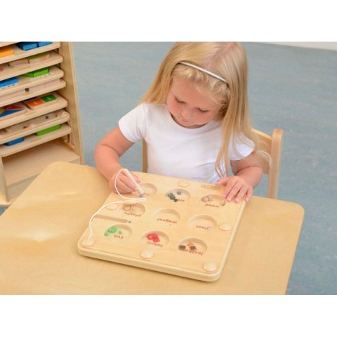 MASTERKIDZ Co Przyciągnie Magnes Edukacyjna Gra Tabliczka Montessori MASTERKIDZ Co Przyciągnie Magnes Edukacyjna Gra Tabliczka Montessori